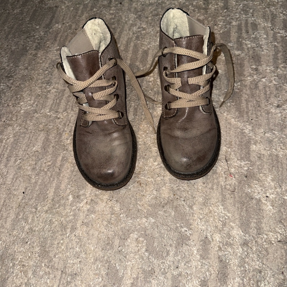 Rieker Gray Ankle Boots